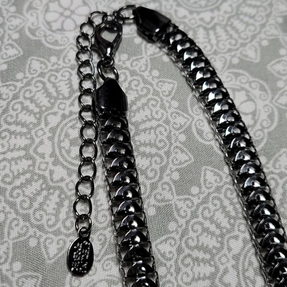 💜AVAIL💜Sterling Forever GunMetal CZ Necklace - Picture 8 of 8